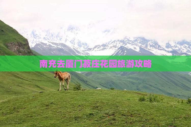 南充去厦门菽庄花园旅游