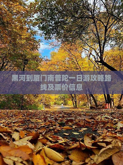 黑河到厦门南普陀一日