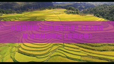宜昌去厦门云水谣门票