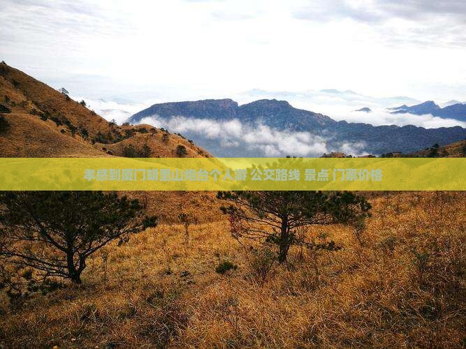 孝感到厦门胡里山炮台个人游