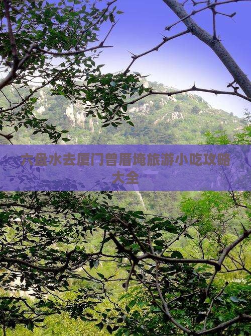六盘水去厦门曾厝埯旅游小吃