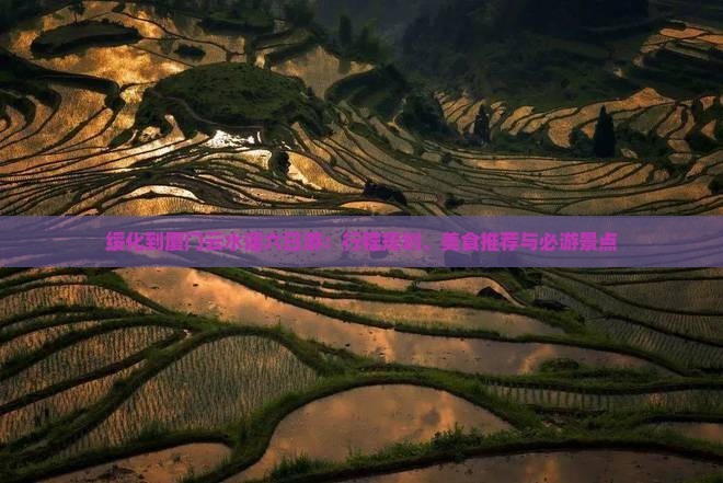 绥化到厦门云水谣六日游