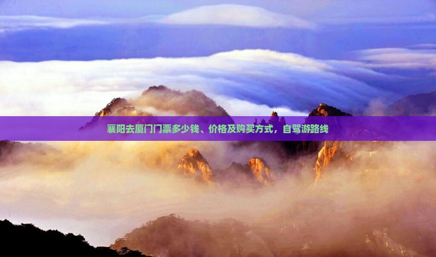 襄阳去厦门门票