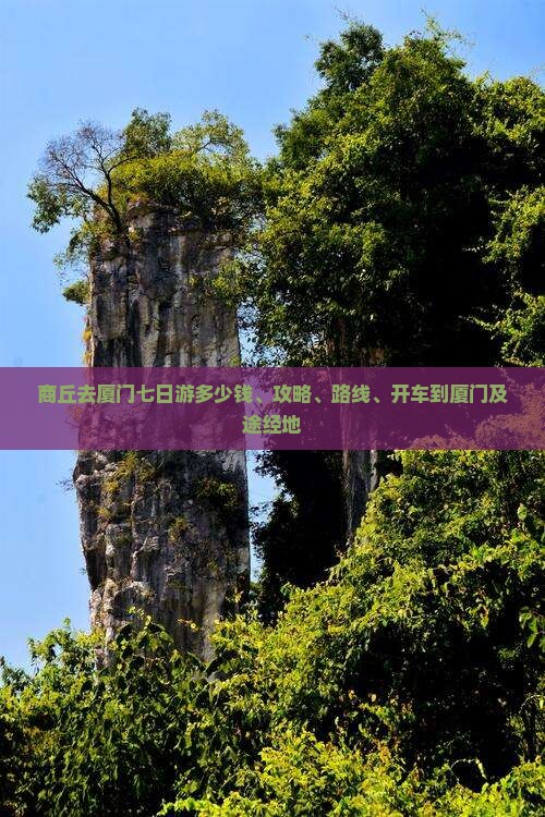 商丘去厦门七日游