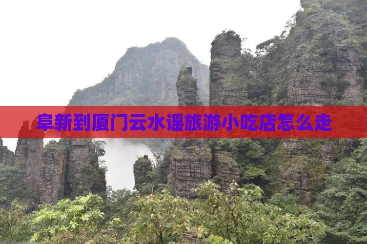 阜新到厦门云水谣旅游小吃