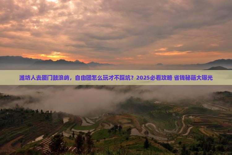 潍坊去厦门鼓浪屿自由团