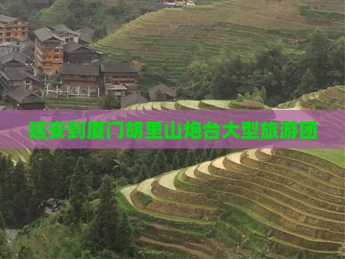 延安到厦门胡里山炮台大型旅游团