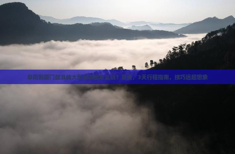 阜阳到厦门鼓浪屿大型旅游团