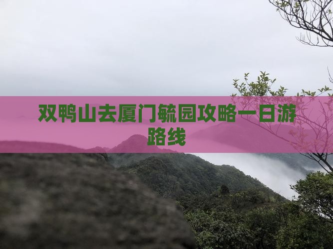 双鸭山去厦门毓园攻略