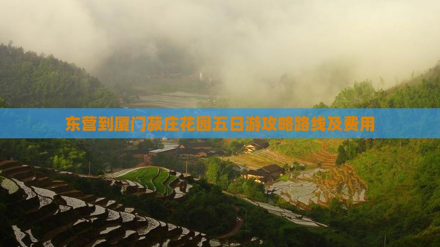 东营到厦门菽庄花园五日游
