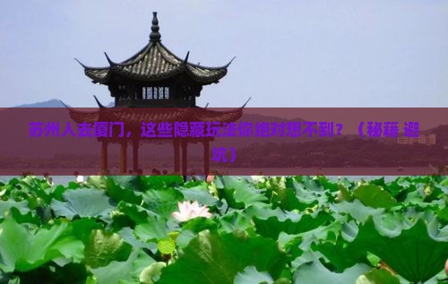苏州去厦门旅游 苏州去厦门旅游