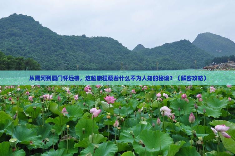 黑河到厦门怀远楼旅游