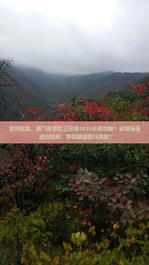 宝鸡到厦门南普陀三日游