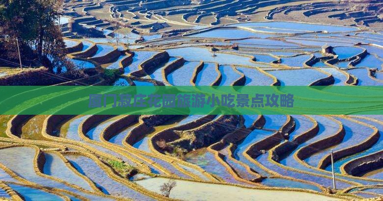 梅州去厦门菽庄花园旅游小吃