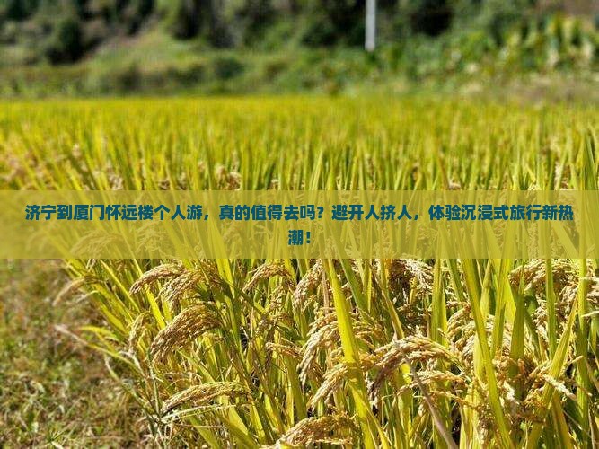 济宁到厦门怀远楼个人游