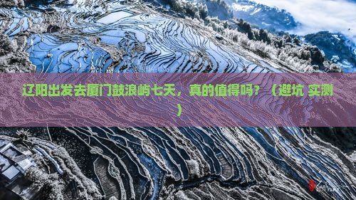 辽阳到厦门鼓浪屿七日游 辽阳到厦门鼓浪屿七日游
