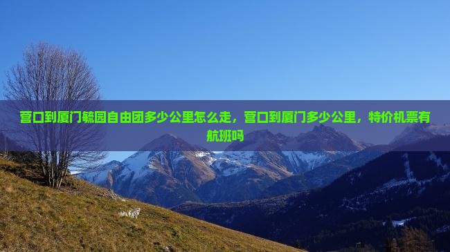 营口到厦门毓园自由团