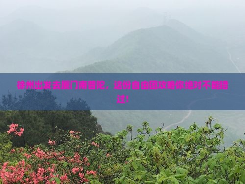 徐州到厦门南普陀自由团