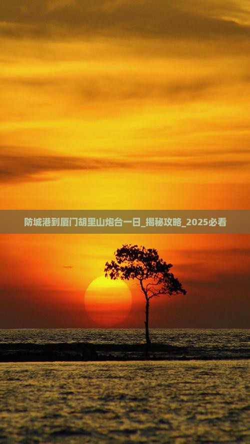 防城港到厦门胡里山炮台一日