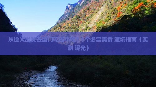 遵义去厦门旅游小吃