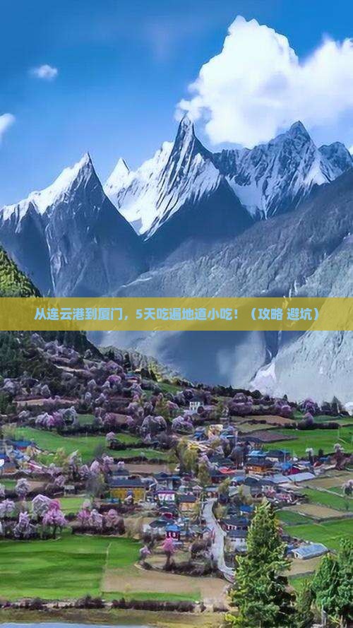 连云港去厦门旅游小吃