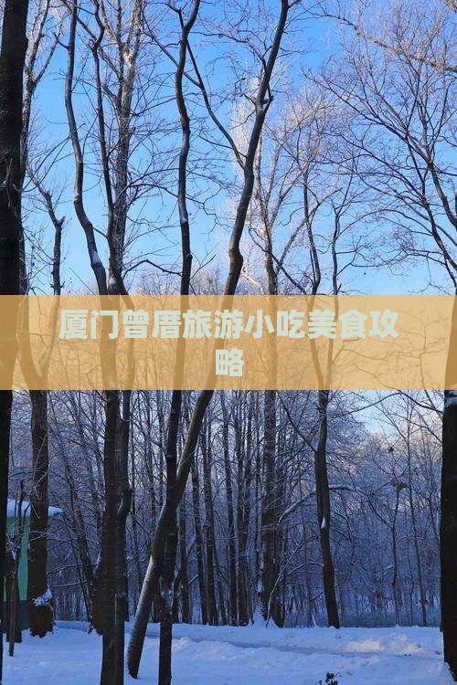 杭州到厦门曾厝埯旅游小吃