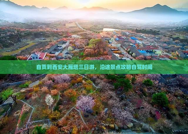 自贡到西安大雁塔三日游
