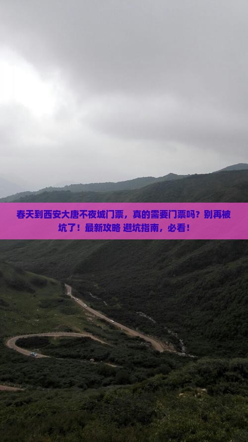 春天到西安大唐不夜城门票