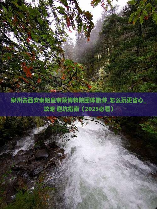 泉州去西安秦始皇帝陵博物院团体旅游