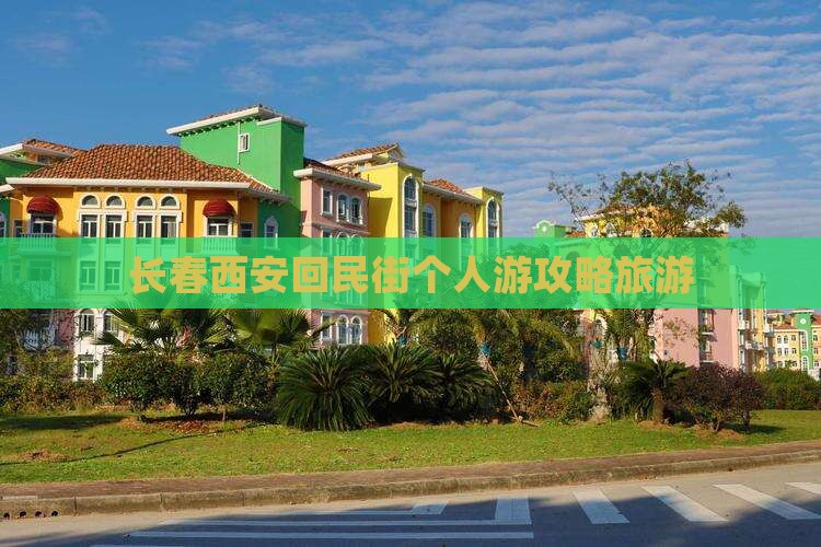 长春去西安回民街个人游
