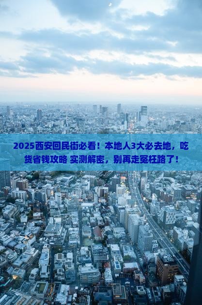 大庆去西安回民街必去地