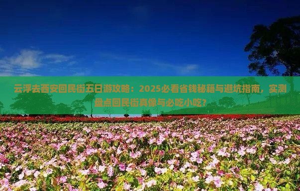 云浮去西安回民街五日游