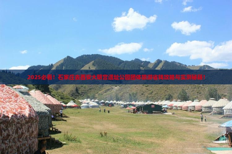 石家庄去西安大明宫国家遗址公园团体旅游