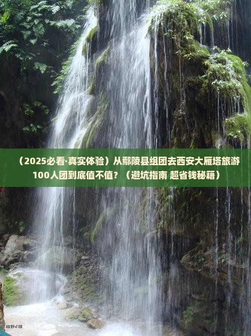 鄢陵县去西安大雁塔大型旅游团