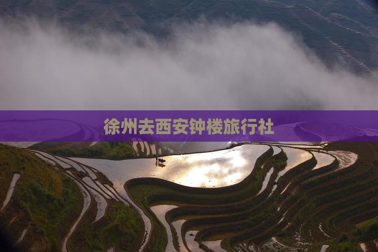 徐州去西安钟楼旅行社