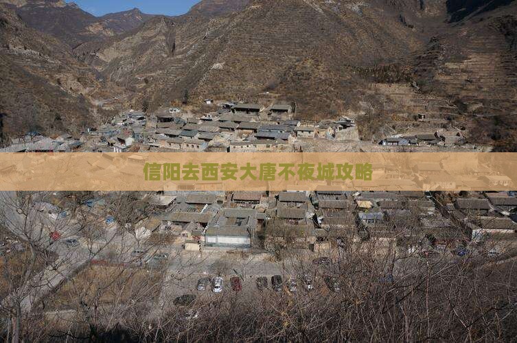 信阳去西安大唐不夜城门票