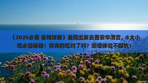 益阳到西安华清宫旅游小吃