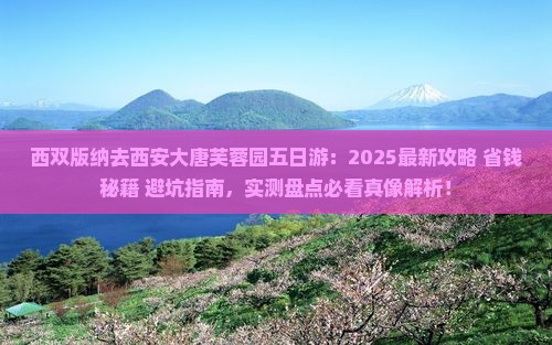 西双版纳去西安大唐芙蓉园五日游