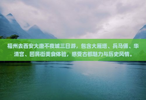 福州去西安大唐不夜城三日游
