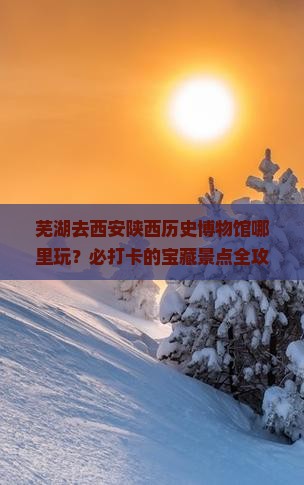 芜湖去西安陕西历史博物馆哪里玩