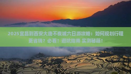 宜昌到西安大唐不夜城六日游