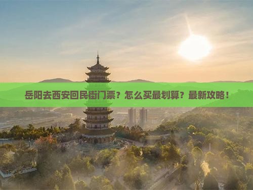 岳阳去西安回民街门票