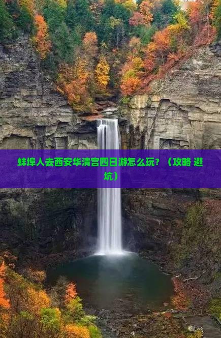 蚌埠去西安华清宫四日游