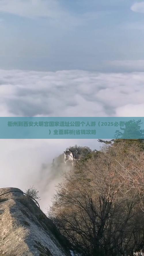 衢州到西安大明宫国家遗址公园个人游