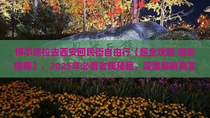 博尔塔拉去西安回民街自由行