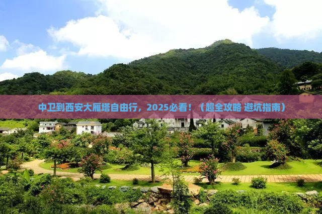 中卫到西安大雁塔个人游