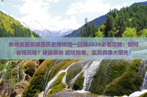 泰州去西安陕西历史博物馆一日游