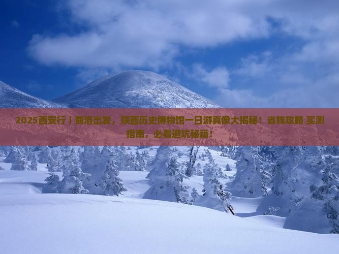 商洛去西安陕西历史博物馆一日游