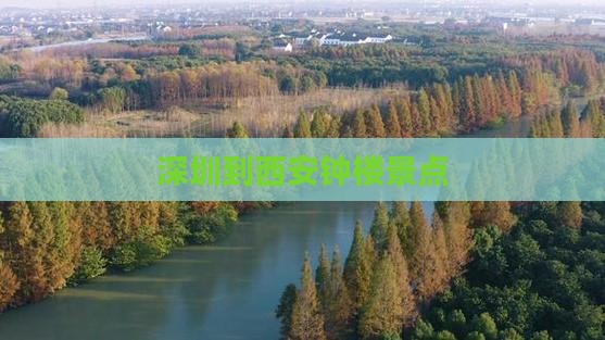 深圳到西安钟楼景点