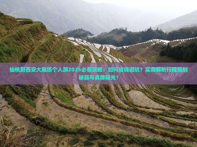 仙桃到西安大雁塔个人游